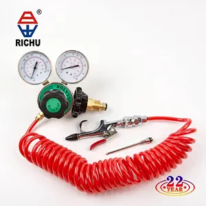 Helium Pressure Regulator with Helium Gas