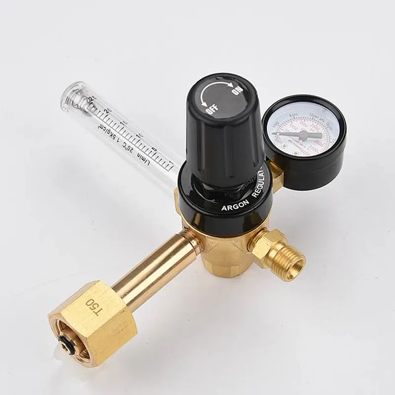 Mini Multi Stage Gas Saver Argon/CO2 Regulator With Flow Gauge For MIG/TIG Welder Save Gas 16%