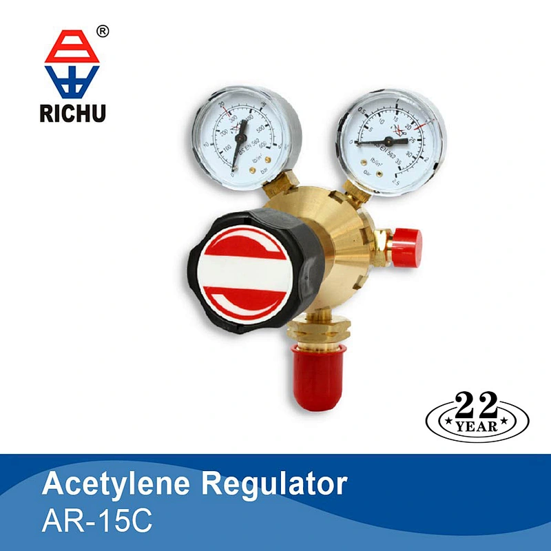 Murex Oxygen Gas Pressure Regulator With Double Gauge