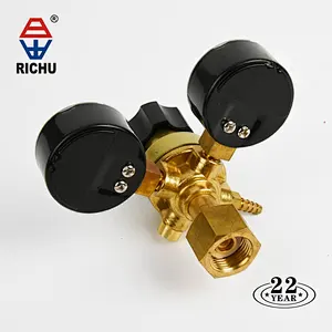 MINI CO2 ARGON Gas Pressure Regulator For MIG/TIG Welder