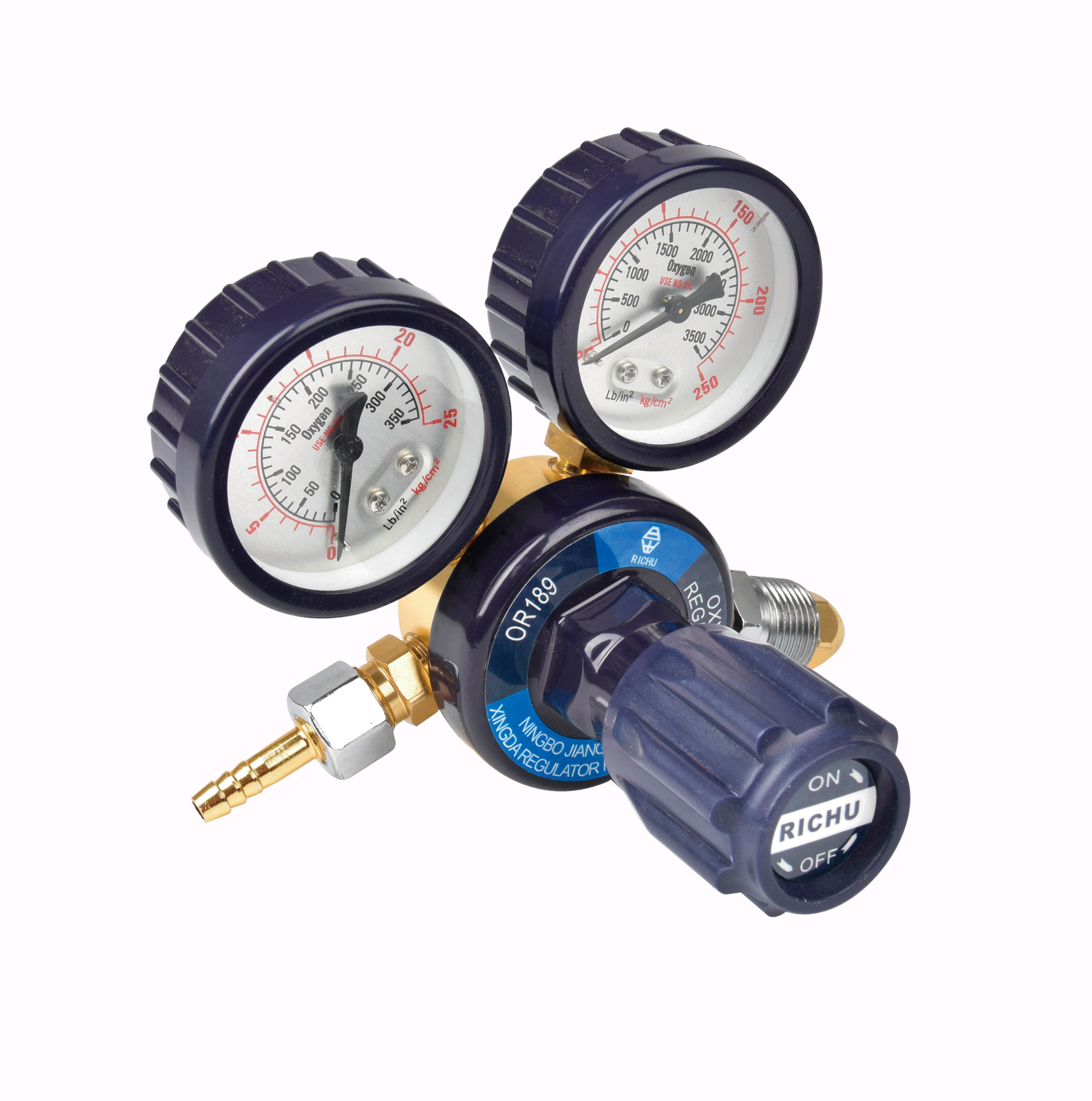 Most Economic 189 Series Regulator/Reducer For Oxygen/Acetylene/LPG Gas Cylinder
