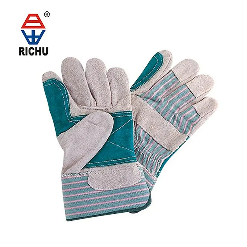 10.5 inch cowhide leather welding work gloves