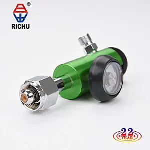 American Type Regulator De Oxgeno Medical Oxygen Pressure Click Regulator CGA 870