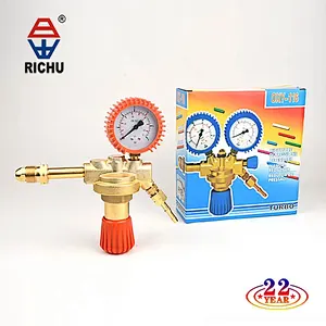 European Type Propane Pressure Regulator With Single Gauge For Welding Purpose With CE 07L Series
