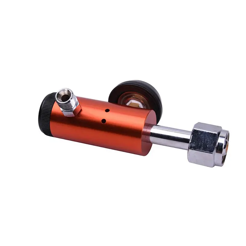 Medical Grade CGA 540 Oxygen Pressure Regulator With DISS or BARB Outlet