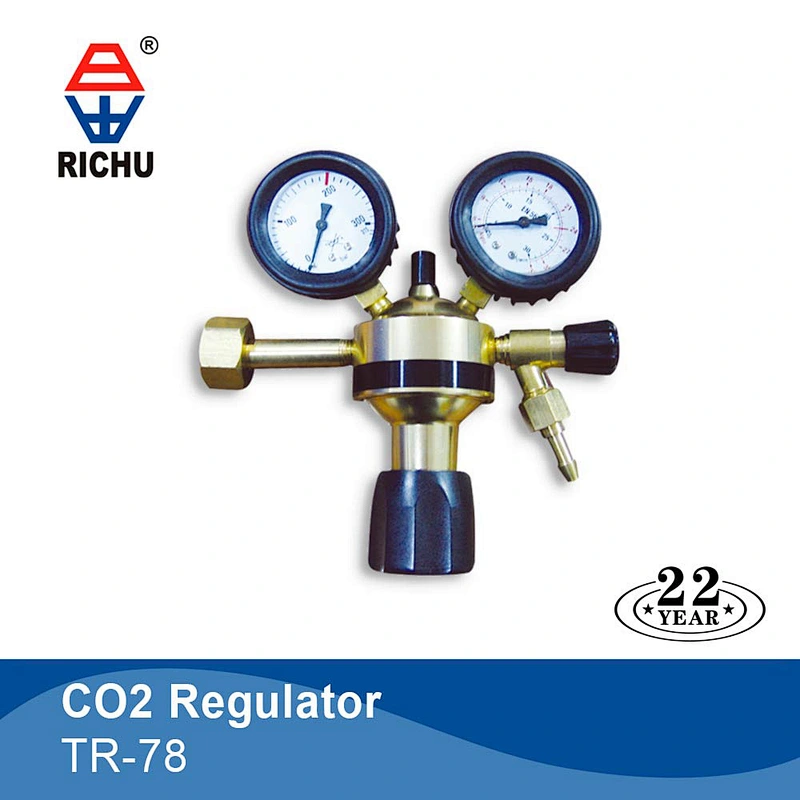 Solid Brass Oxygen Regulator for Gloor type