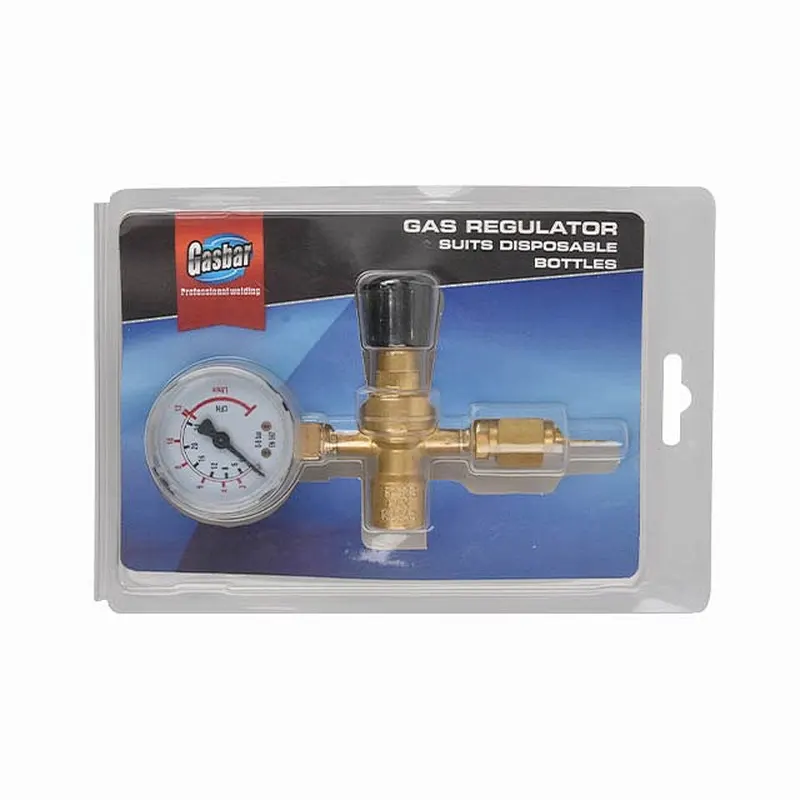 MINI CO2/Argon Regulator TR-150 Suitable for Disposable Gas Bottles/Cylinders