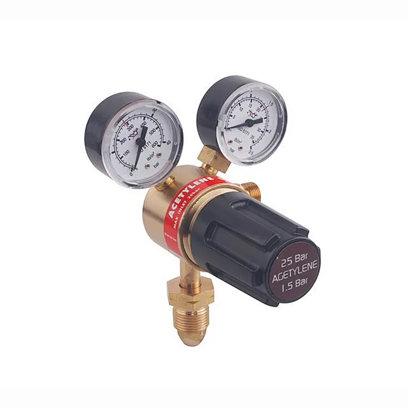British Type Industrial Gas Oxygen Acetylene Argon CO2 Regulator