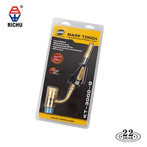 Portable gas welding torch copper hand brazing torch