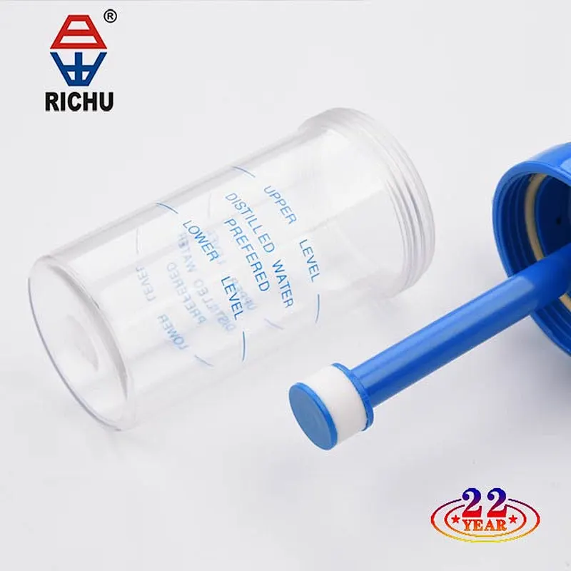 YR-86 Buoy Type Inhalator Pressure Gauge Pressure Reducing Valve Oxygen Cylinder Regulator W21.8 G3/4