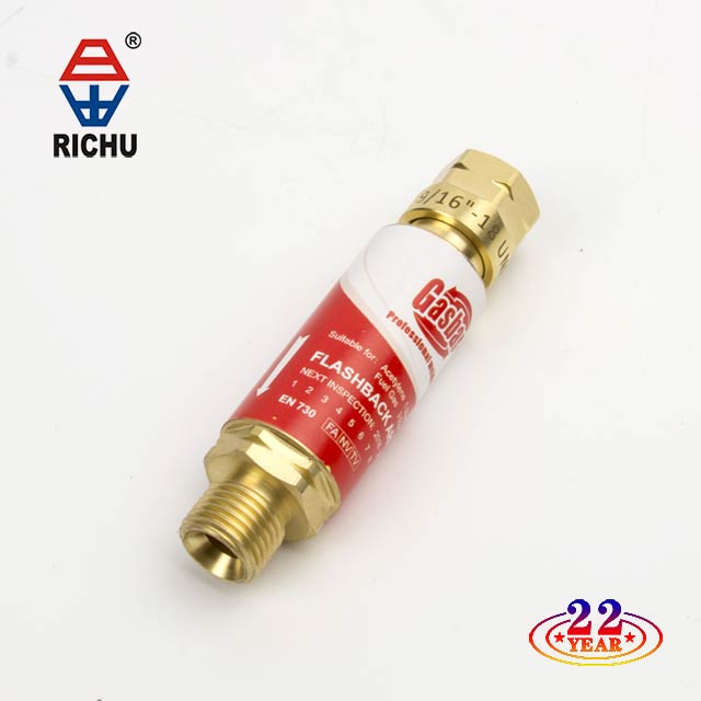 Flashback Arrestor For Acetylene Regulator