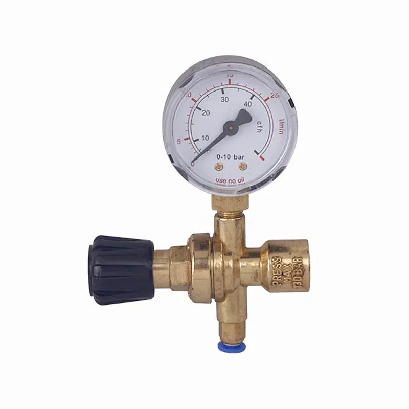 MINI CO2/Argon Regulator TR-150 Suitable for Disposable Gas Bottles/Cylinders