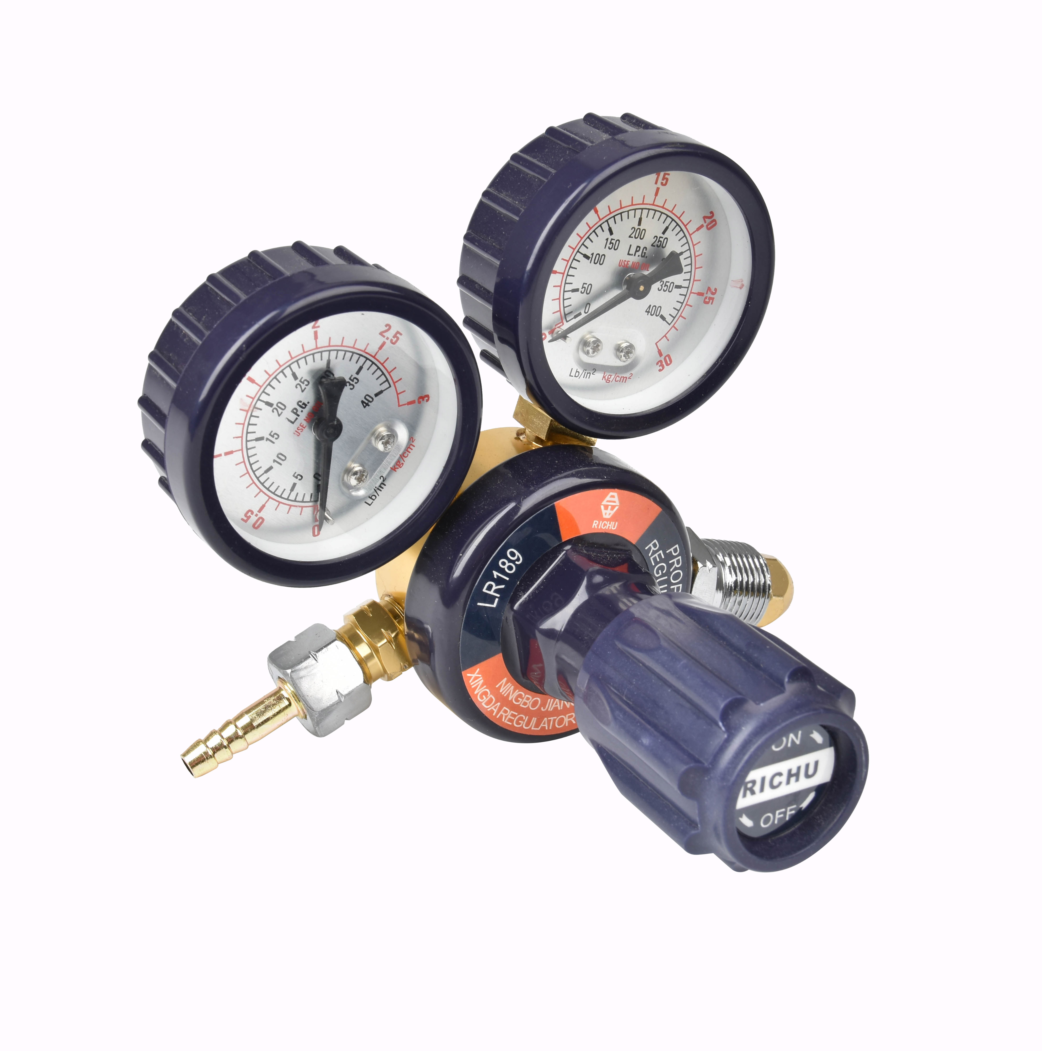 Most Economic 189 Series Regulator/Reducer For Oxygen/Acetylene/LPG Gas Cylinder