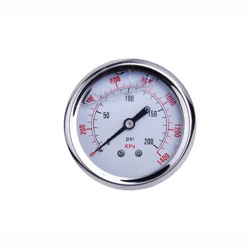 Stainless Steel Clamp Type Diaphragm Pressure Gauge For Sanitary Industry
