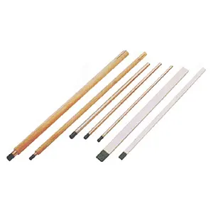 DC copper coated pointed arc air gouging carbon electrode rod 4*305mm