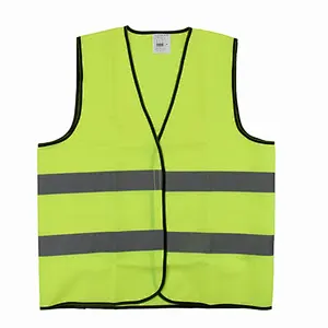 Reflective Vest Safety Vest Jacket Strip Personal Security Construction High Visibility Hi Vis Work Safety Reflective Clothing