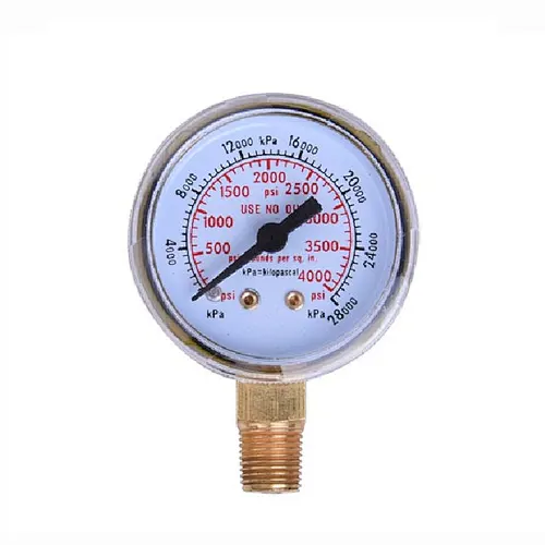 High precision bourdon pressure gauge U-Y40