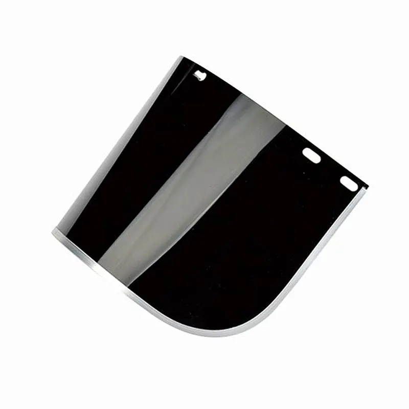 Safety  face shield, steel mesh Faceshield with PP plastic visor