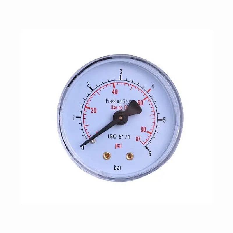 Hot Sale 50 63mm Stainless Steel Case Pressure Gauge