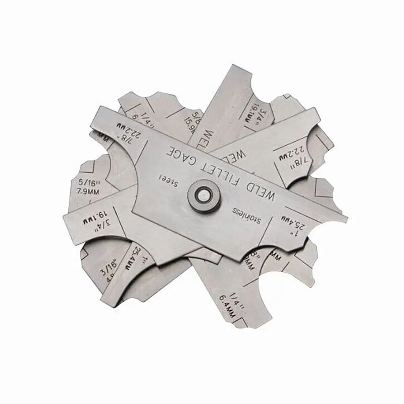 Stainless Welding Fillet Gauge high precision inspection gauge