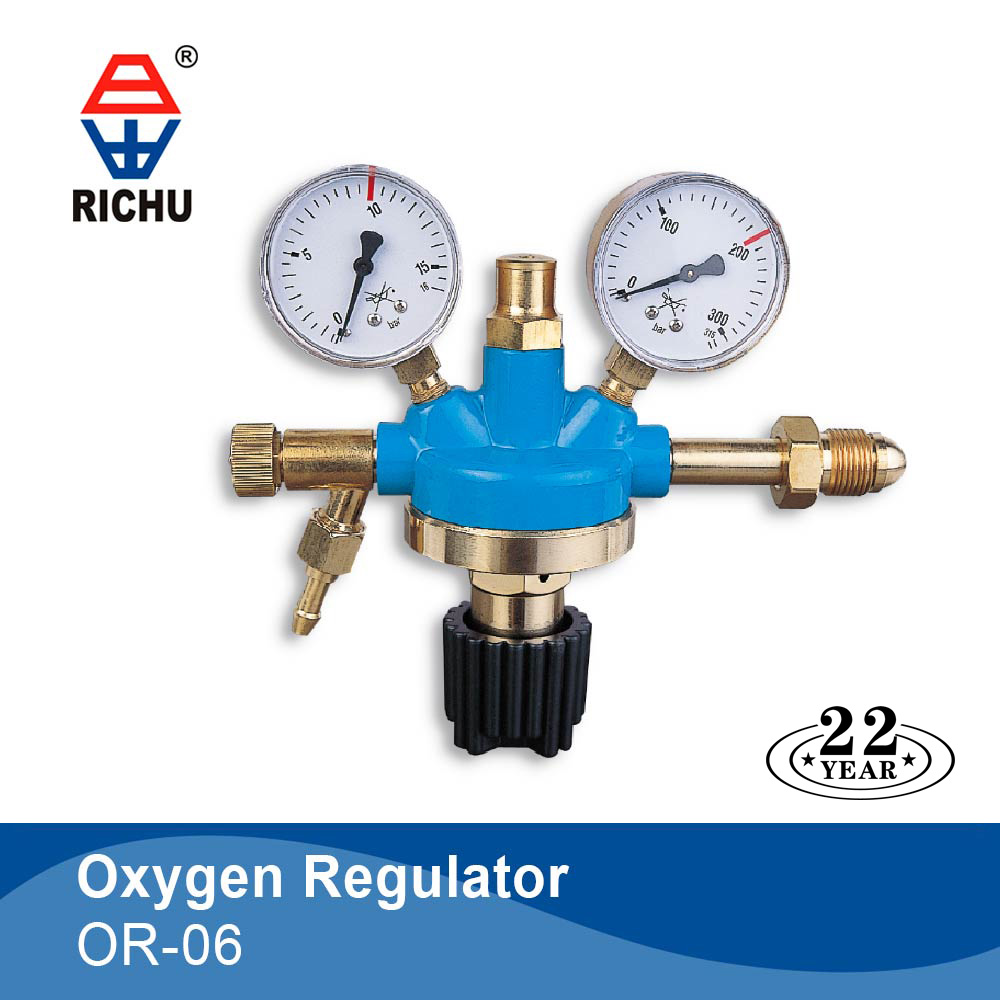 Brass Body GLOOR Type Acetylene Gas Regulator 200Bar