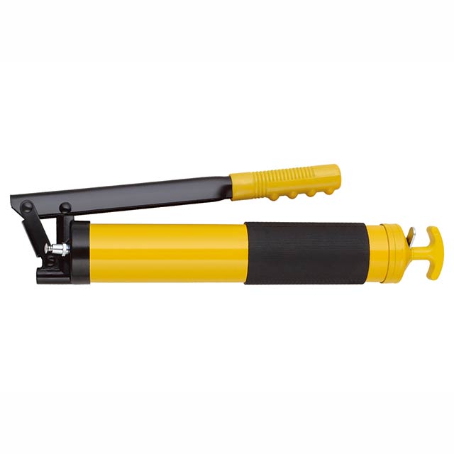 Manual Pump 8000 PSI Grease Gun Lever Action Mechanic DIY Service Hand Tools