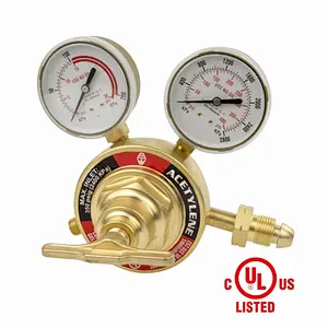 SR 460A Series Heavy Duty Single Stage With 2 Gauges Acetylene Gas Regulator AR-12