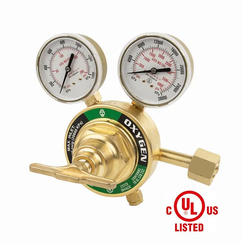 SR 460A Series Heavy Duty Single Stage With 2 Gauges Acetylene Gas Regulator AR-12