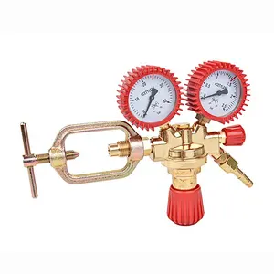 Italy Type Full Brass Pressure Reducers Regulator With CE For Use With Industrial Gases 07 Series