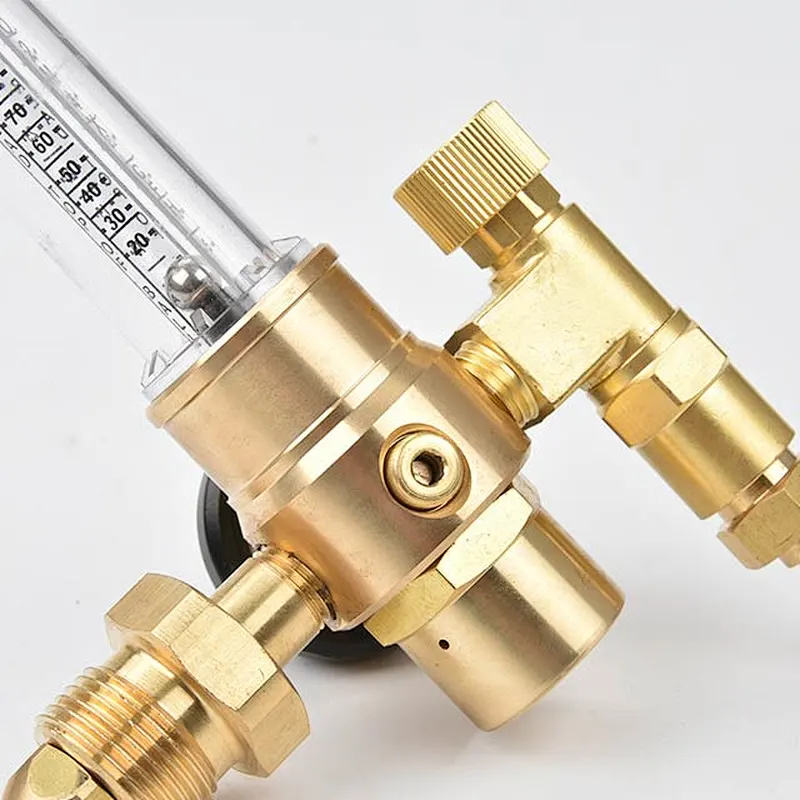 Argon CO2 MIG TIG Flow Meter Regulator Gas Kit With UL Listed
