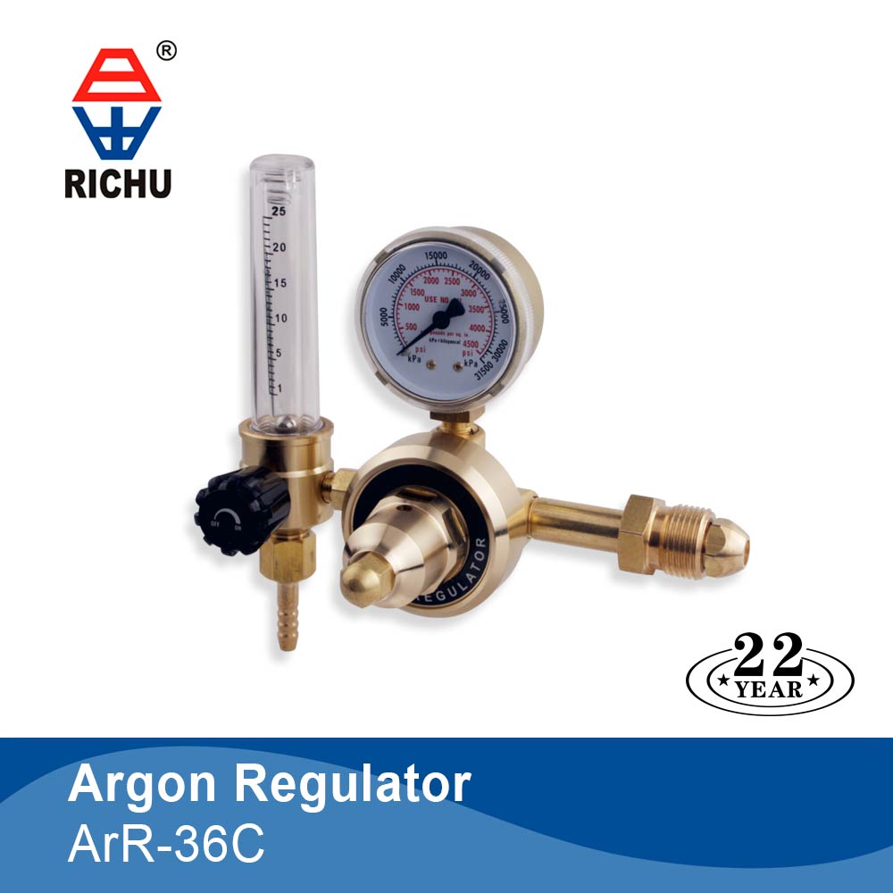 Argon/Carbon Dioxide Pressure Regulator For gas Cylinder