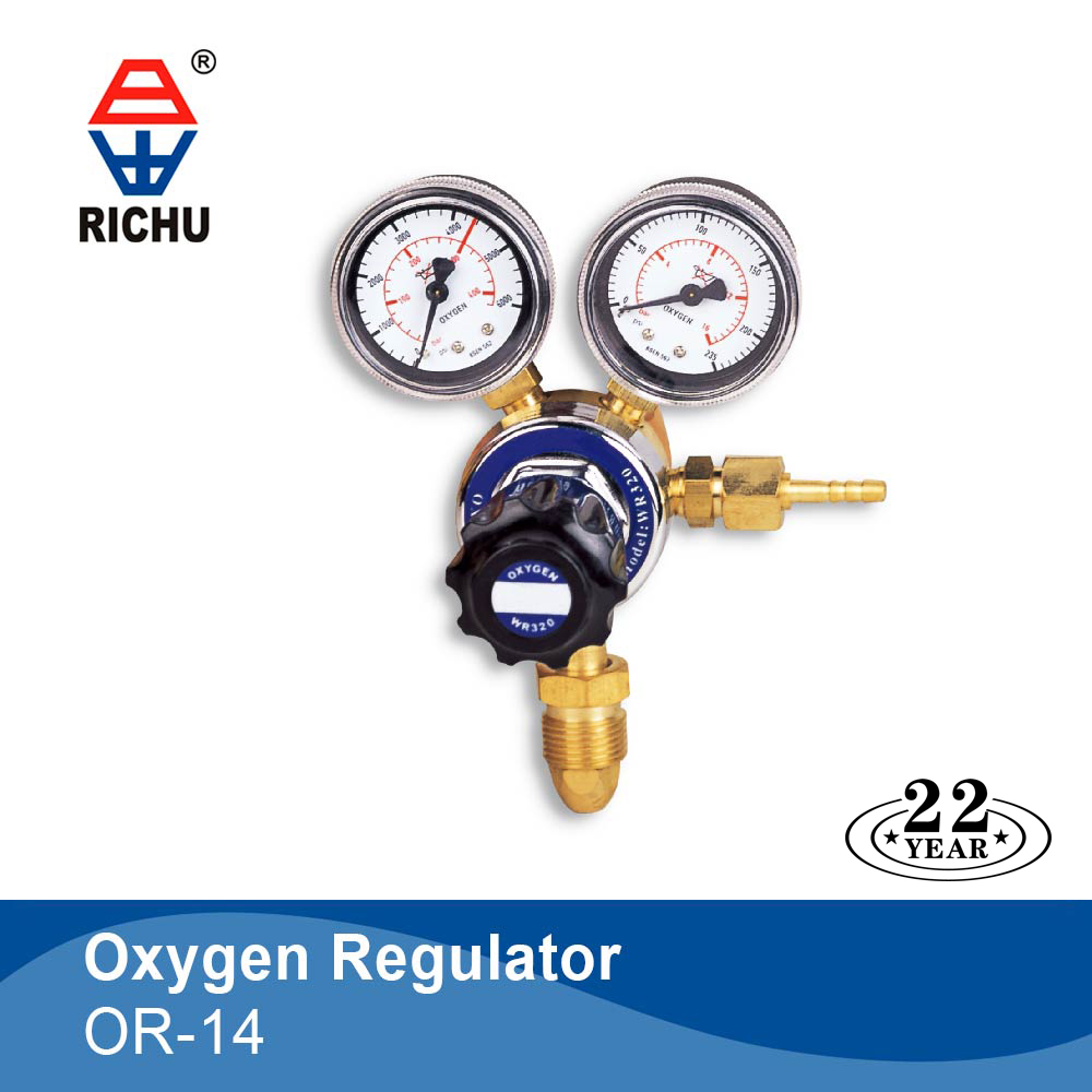 Weldro 320 Series Brass Gas Regulator