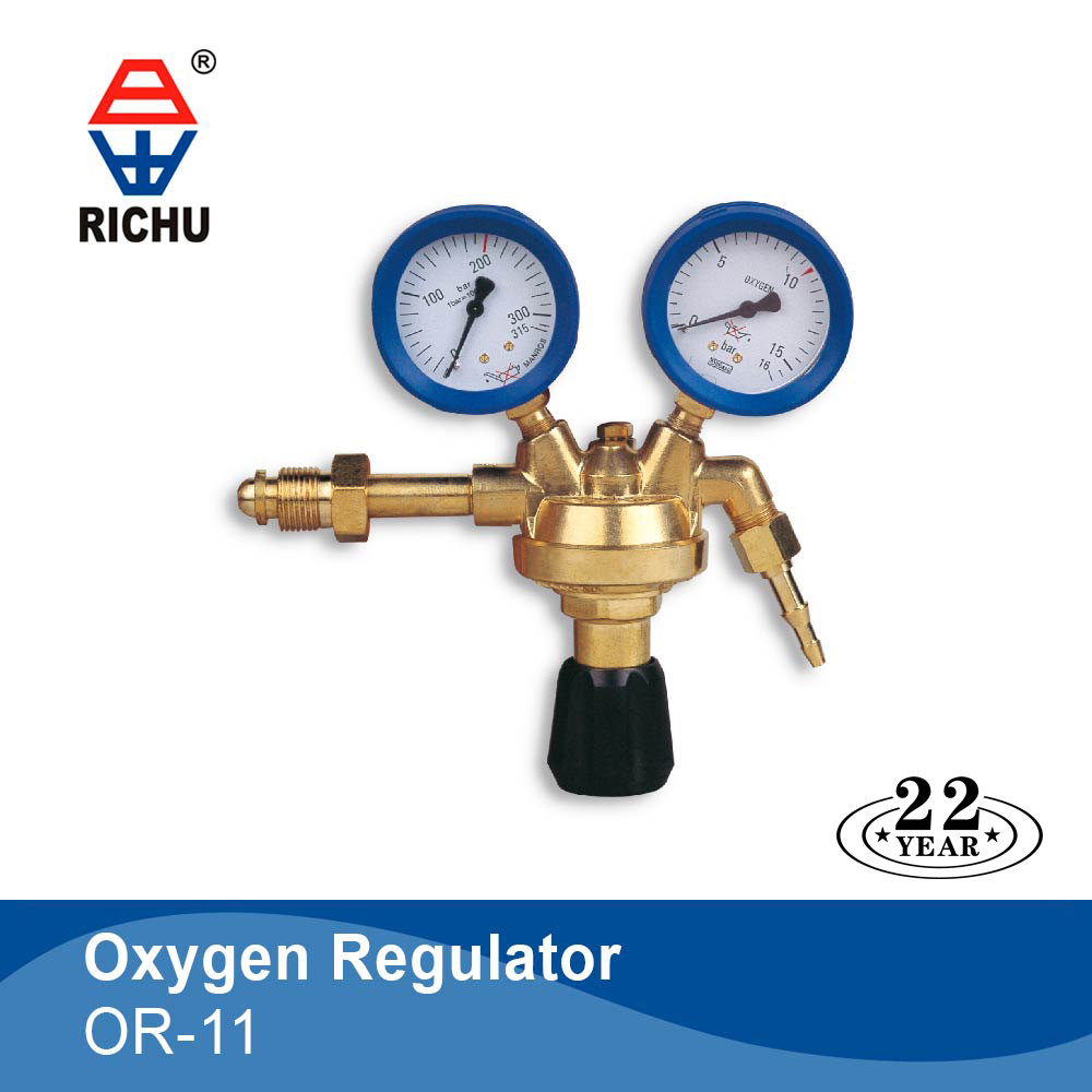 French Type Medium Duty Oxygen Pressure Regulator/Reducer Hot sale In Europe