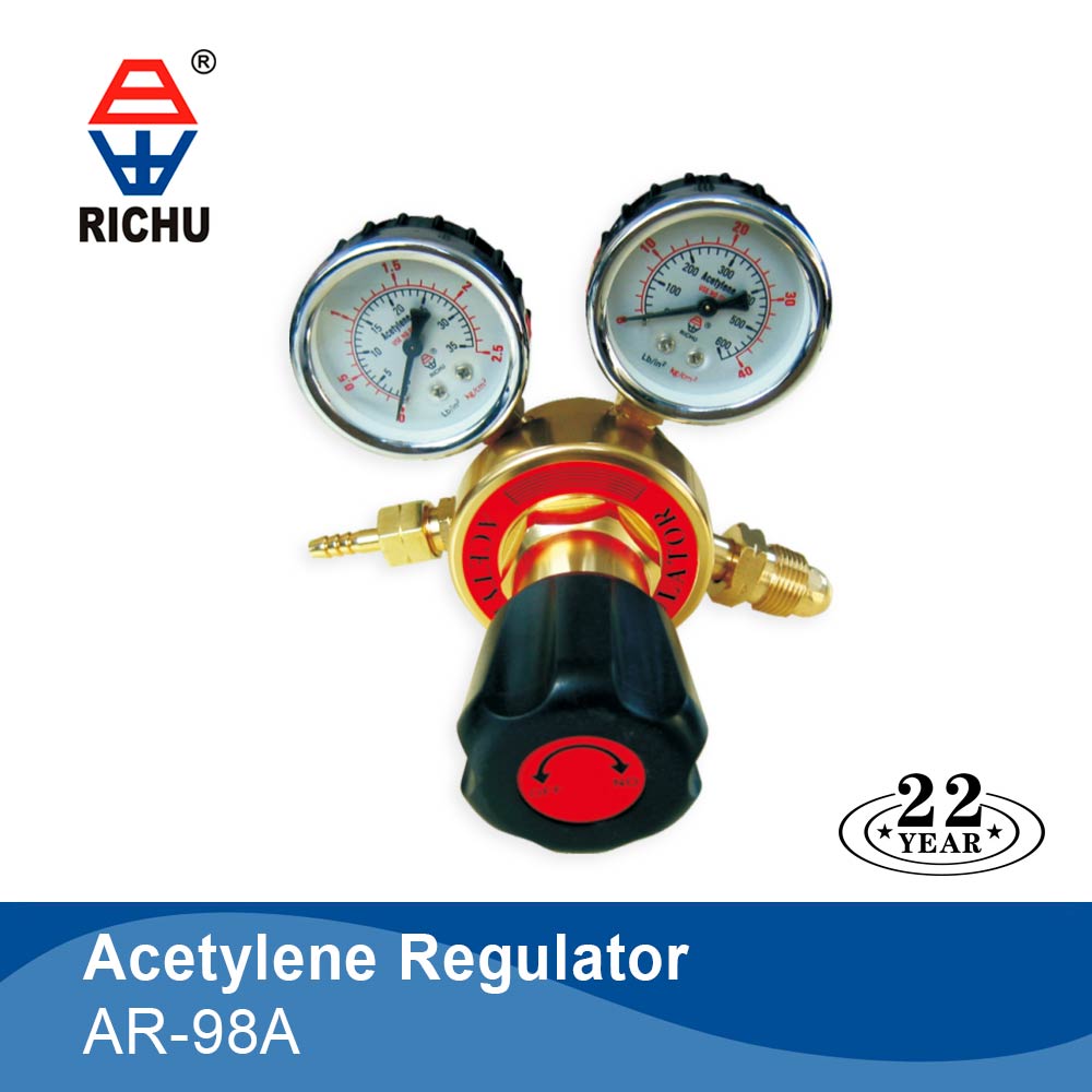Acetylene Gas Pressure Gauge For Welding Cutting Torch Pressure Gauge New