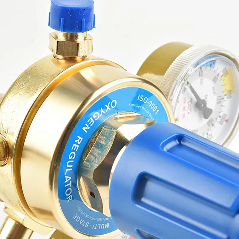 Professional Multi Stage Oxygen Regulator With 2 Gauges OR-32