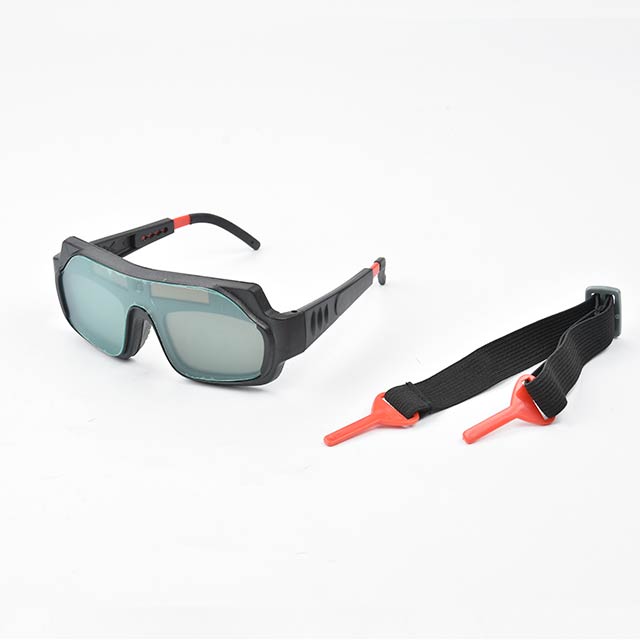 Adjustable Solar Auto Dimming Safety Eye Protection Auto Darkening Welding Goggles Glasses for Welder