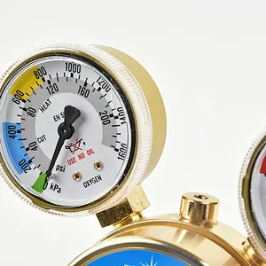 Professional Multi Stage Oxygen Regulator With 2 Gauges OR-32