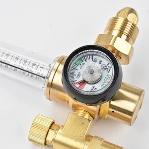 Argon CO2 MIG TIG Flow Meter Regulator Gas Kit With UL Listed