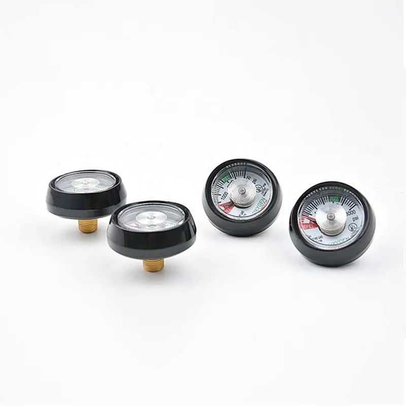 UL Listed 1.5 Inch High Pressure Gas Gauge For Oxygen
