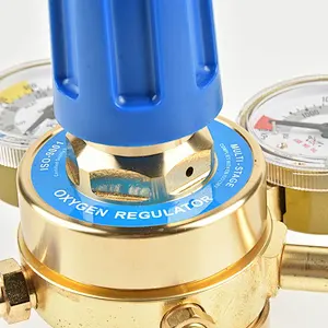 Professional Multi Stage Oxygen Regulator With 2 Gauges OR-32