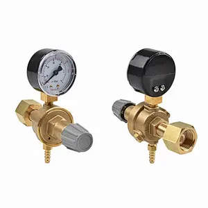 MINI CO2/Argon Regulator Suitable for Disposable Gas Bottles/Cylinders