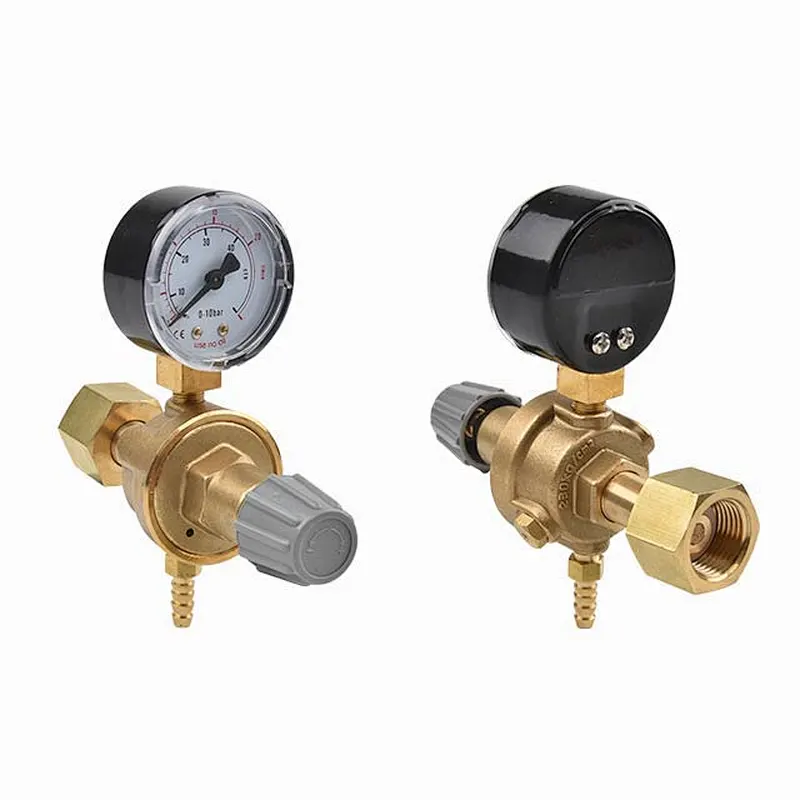 MINI CO2/Argon Regulator Suitable for Disposable Gas Bottles/Cylinders
