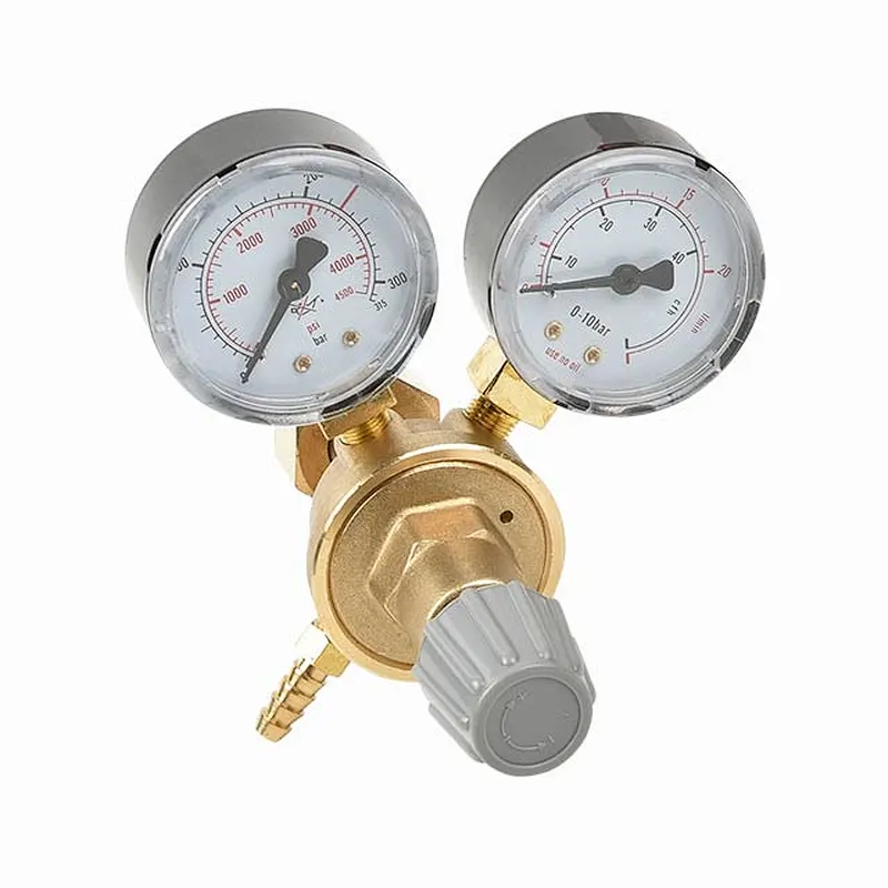 MINI CO2/Argon Regulator Suitable for Disposable Gas Bottles/Cylinders