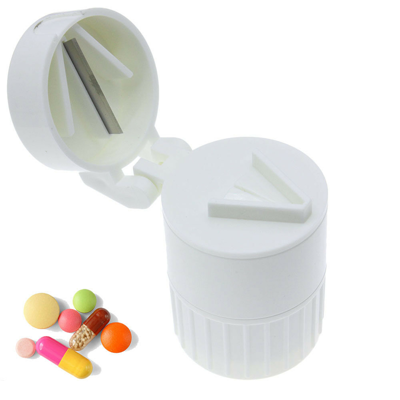 pill box with cutter