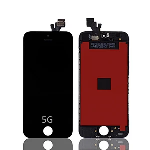 China Manufacturers Cell Mobile Phone Spare Parts Mobile Phone Screen for iPhone 5 LCD Display
