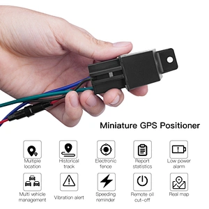 Vehicle GPS Tracker Easy Install C13 GPS Tracker Cut Oil Relay GPS Tracker Free Android IOS APP