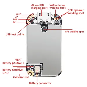 Mini GSM CPB Board ZX303 GSM+Wifi+GPS+LBS gps mini tracker with SOS Alarm Real-Time with Web App tracking
