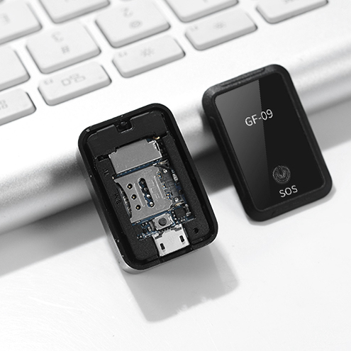 Multiple Power Saving Modes GPS Tracker Device The Smallest Real Time  Mini GPS Tracker GF-09