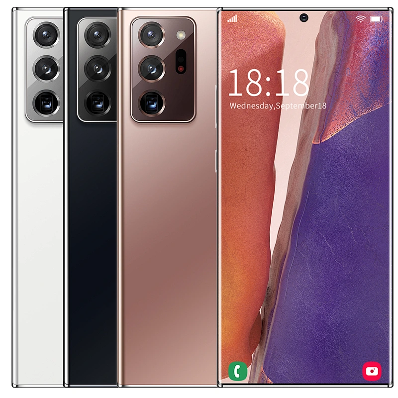 New arrival Note 20U+ smartphone android 2GB+16GB unlocked smart phones Dual sim phones mobile android