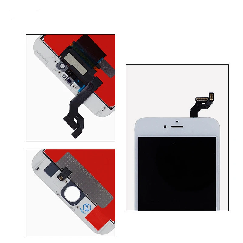 Factory customized size high quality mobile phone screen LCD display for iPhone 6S Plus